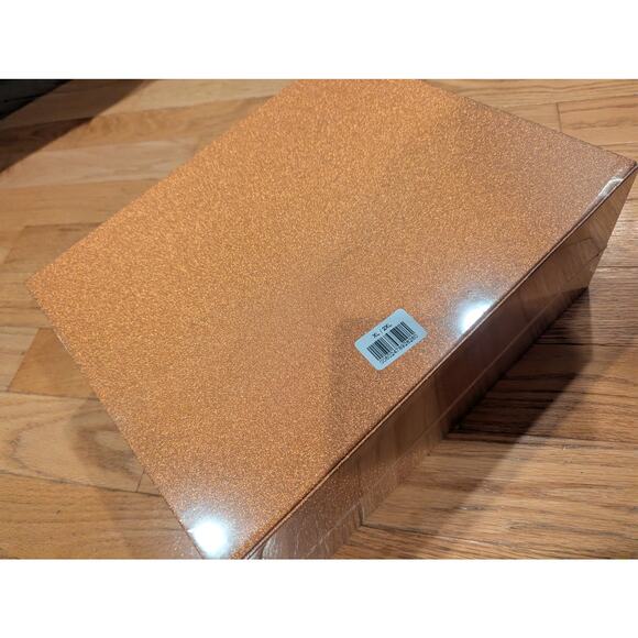 Taylor Swift Size  XL 2X Cardigan The Life Of A Showgirl  CD Box Set Orange New - Picture 7 of 11
